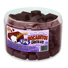 Bocaditos Marshmallow sabor Cacao-Nata Fini 100u.