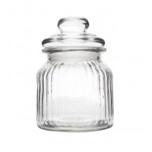 Hermetic glass jar 260ml.