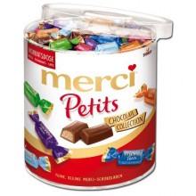 Bote con selección de Bombones Werther's Merci Petits de 1kg.