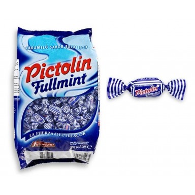 Caramelos Pictolin Fullmint Menta fuerte Intervan 1 kg.