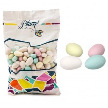 Peladillas especiales con almendra colores surtidos bolsa 1Kg.