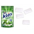 Chicles Klet's Fini sin azúcar bolsita sabor hierbabuena 39 gramos.