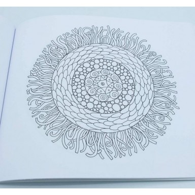 Libro para colorear mandalas edicards.