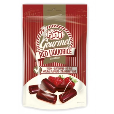 Bag zip-lock Fini Gourmet Red Liquorice 180gr.