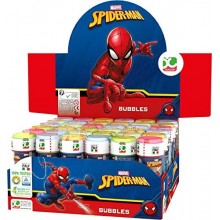 Pompas jabón Spiderman 36 unidades.