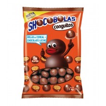 Shoco bolas de chocolate con leche de Lacasa bolsa 1kg.