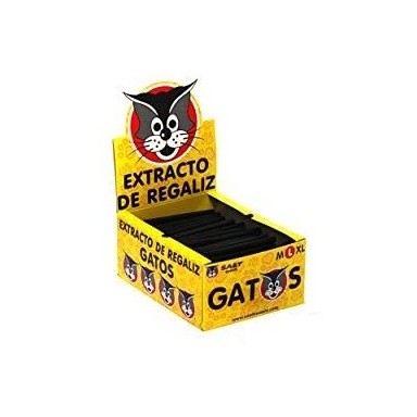 Regaliz El Gato 200 unidades. (Extracto de regaliz)