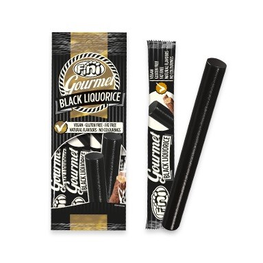 Regaliz Fini Gourmet Black Liquorice 128gr. 12u.