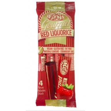 Regaliz Fini Gourmet Red Liquorice 128gr. 12u.