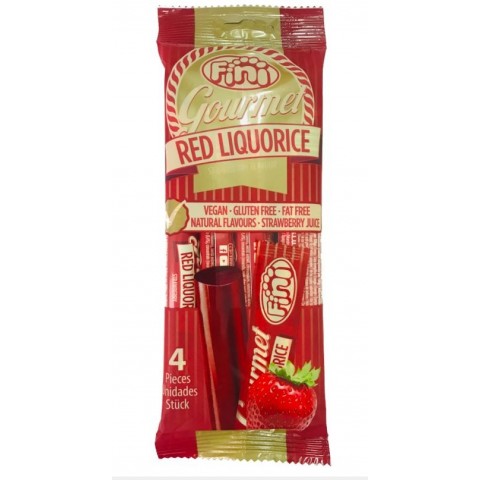 Regaliz Fini Gourmet Red Liquorice 128gr. 12u.