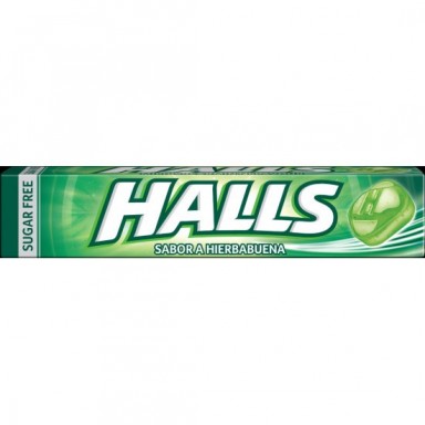 Caramelos halls eucaliptus sin azucar caja con 20 paquetes