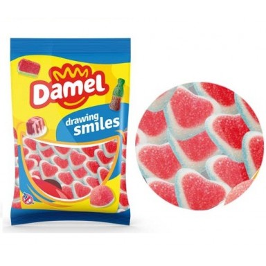 Caramelos de goma Damel Corazón Triple 1kg.