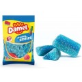 Caramelos de goma Damel Tajadas azules super pika 1kg.