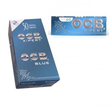 Papel OCB X-pert Blue Nº1 (70MM) 50 libritos