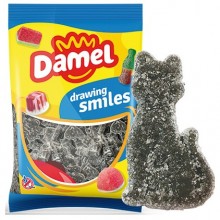 Caramelos de goma Damel Gatos de regaliz 1kg.