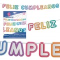 Guirnalda Feliz Cumpleaños Letras 1u.