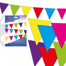 Garland colored pennants 1u.