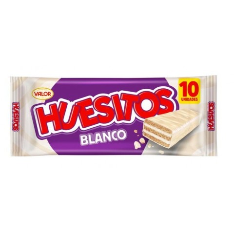 Huesitos Blanco Pack 10 unidades