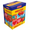 Piruletas Fiesta sabor Cereza estuche 80 unidades.