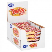 Twix white 30 unidades.