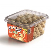 Shocobolas chocolate blanco Tarro 160u.