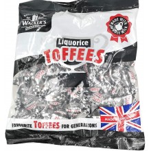 Caramelos Walkers Toffees Regaliz 1kg.