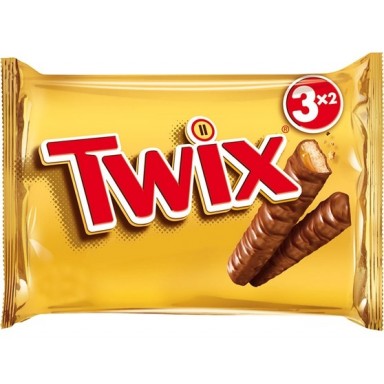 Twix chocolate clasico 25 unidades.