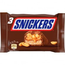 Snickers Pack barritas 3u.