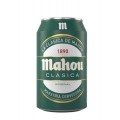 Cerveza Mahou Clásica lata 33cl pack 8 unidades