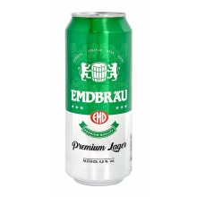 Cerveza Emdbrau lata 500ml pack 12 unidades