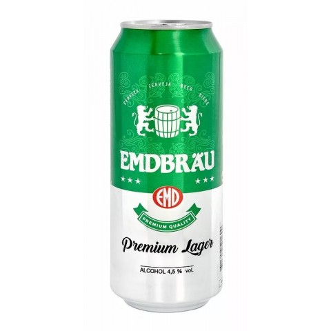 Cerveza Emdbrau lata 500ml pack 12 unidades