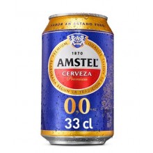 Cerveza Amstel Sin Alcochol lata 33cl pack 8 unidades