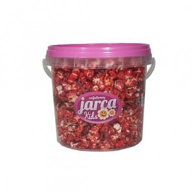 Palomitas de maiz rojas dulces cubo grande 1u.