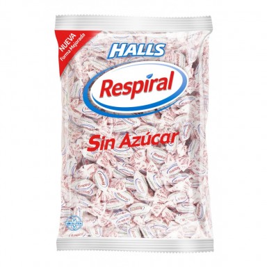 Caramelos Respiral Eucaliptus Mentol Sin Azúcar 1kg.