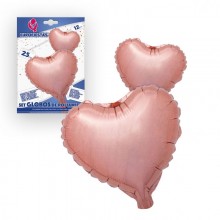 Pastel Pink Hearts Foil...