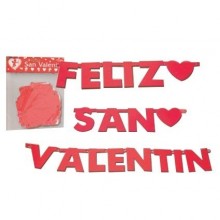 Feliz San Valentín Garland 1u.