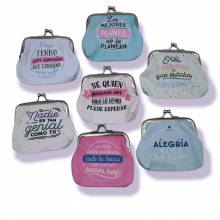 Assorted Purse with phrases