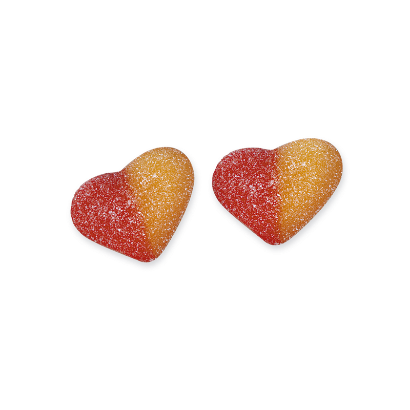 Fini peach hearts 1kg.