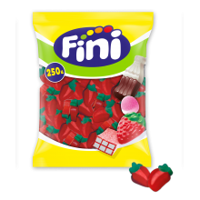 Fini Licorice strawberry 250u.