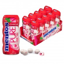 Mentos Chewing-gum FRAISE 10u.