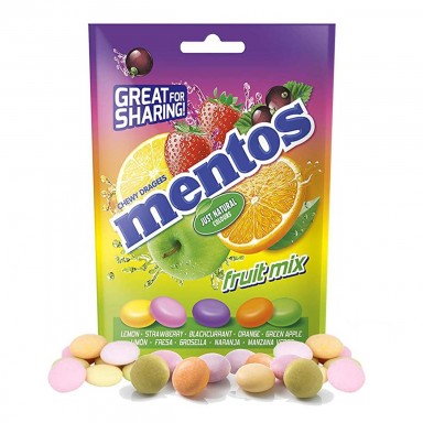 Mentos Fruit Mix Chewable Candies sachet 160gr.